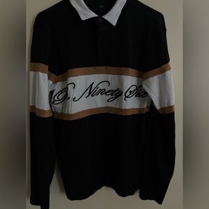 LONG SLEEVE RUGBY POLO